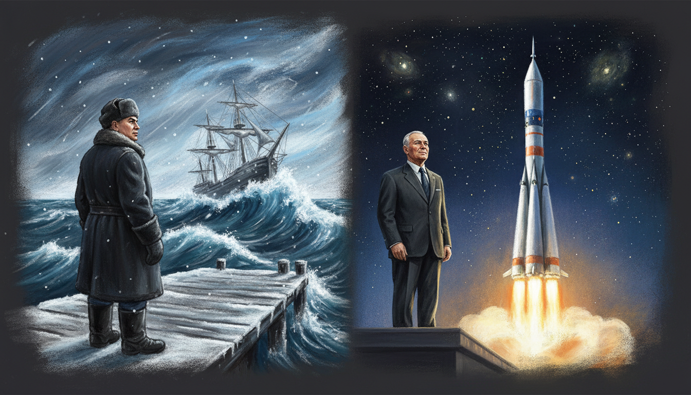 Выжить, чтобы полететь — Королёв на пристани и ракета