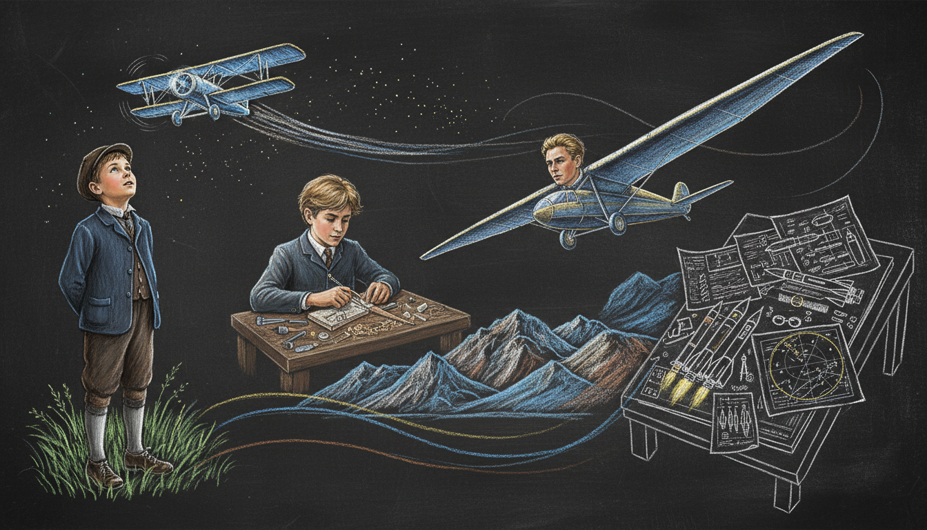 Мальчик увидел аэроплан — путь от планёров к ракетам