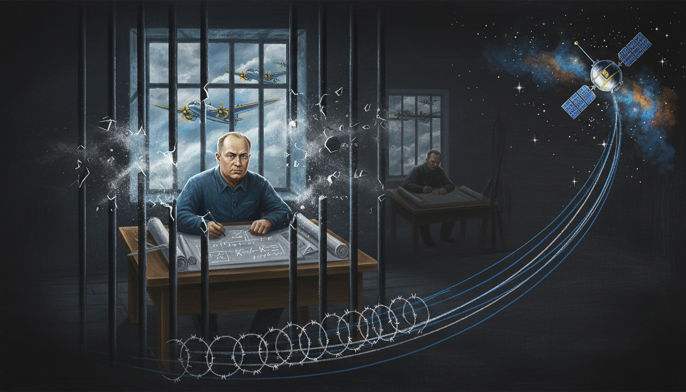 Из тюрьмы за чертёжную доску — шарашка и чертежи ракет