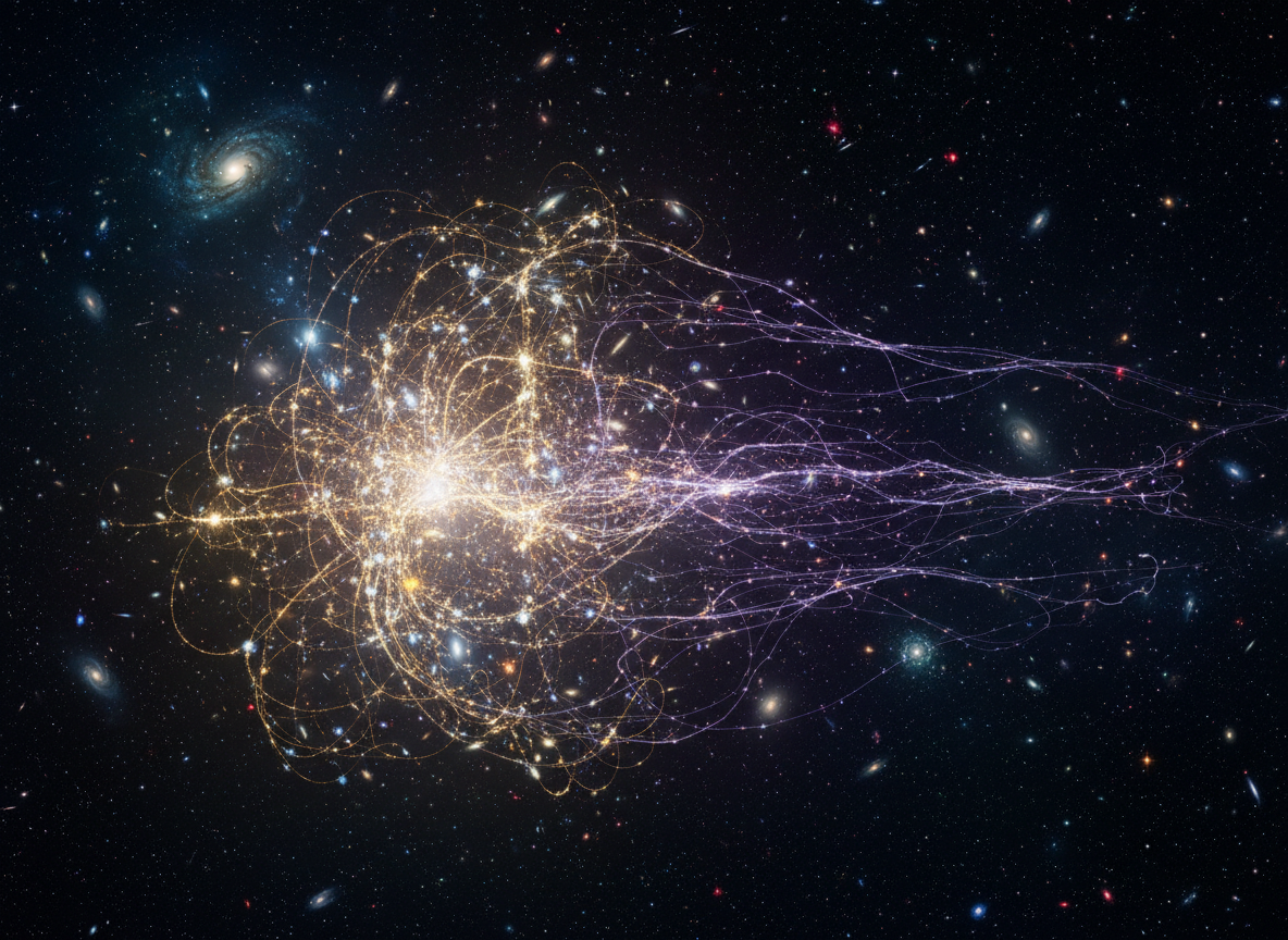 Тёмная энергия разрывает Ланиакею