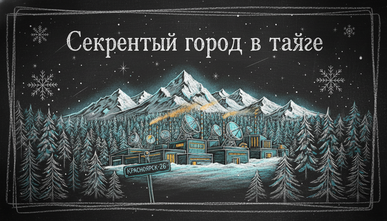 Секретный город в тайге
