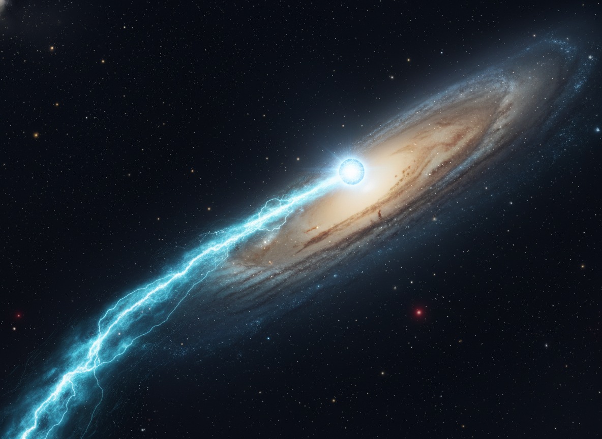 Звезда S5-HVS1 вылетает из центра Галактики