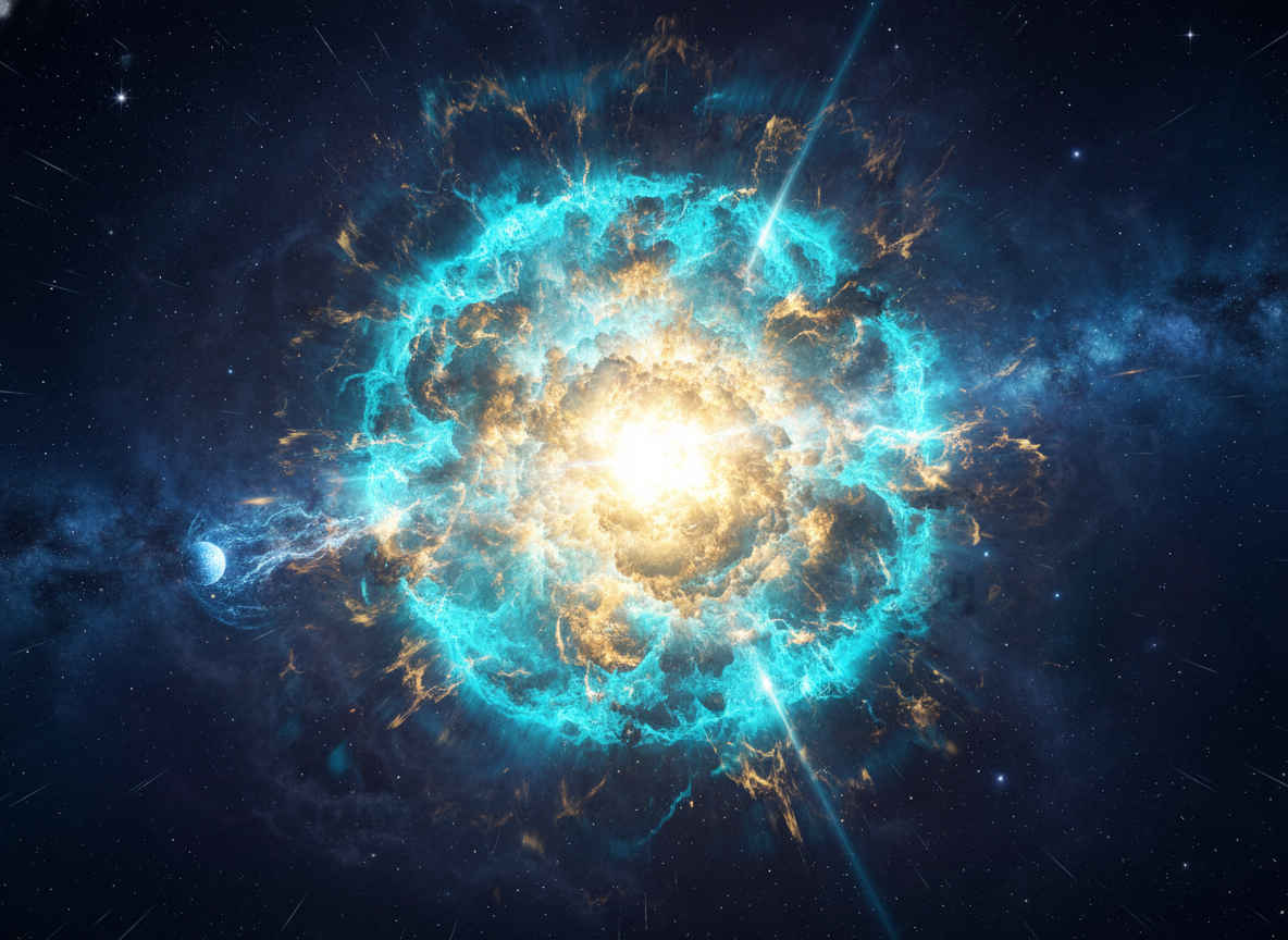 Взрыв сверхновой выбрасывает звезду US 708