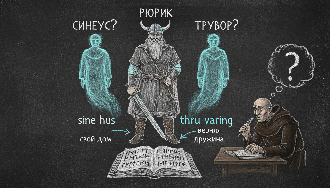 Три брата — Синеус и Трувор — или ошибка летописца?