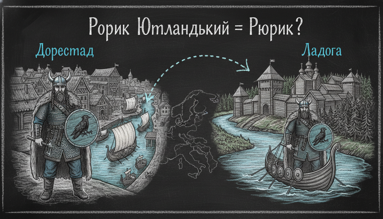 Рорик Ютландский — тот же Рюрик?