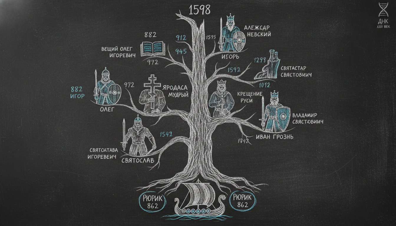 Династия Рюриковичей — 736 лет правления